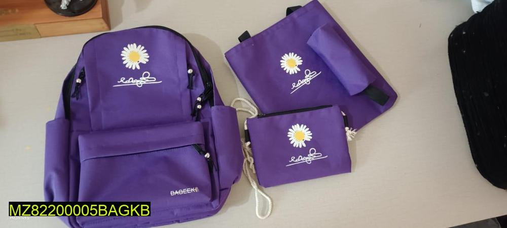 New Girl's Backpack, Pack of 4