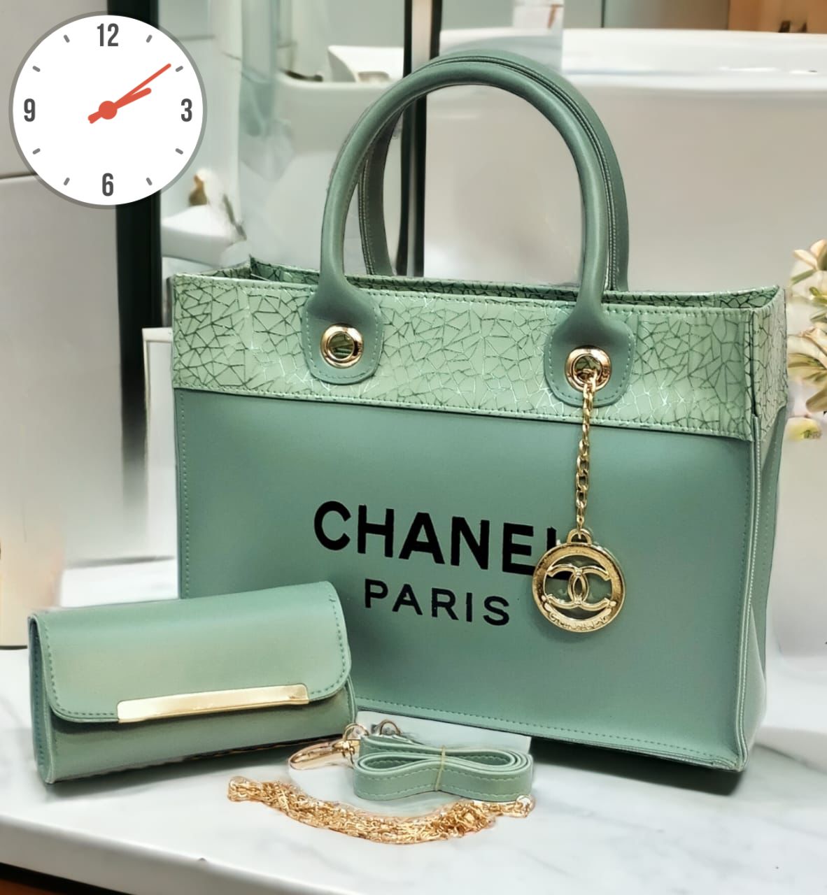 Channel Paris Shoulder Bag For Girls
