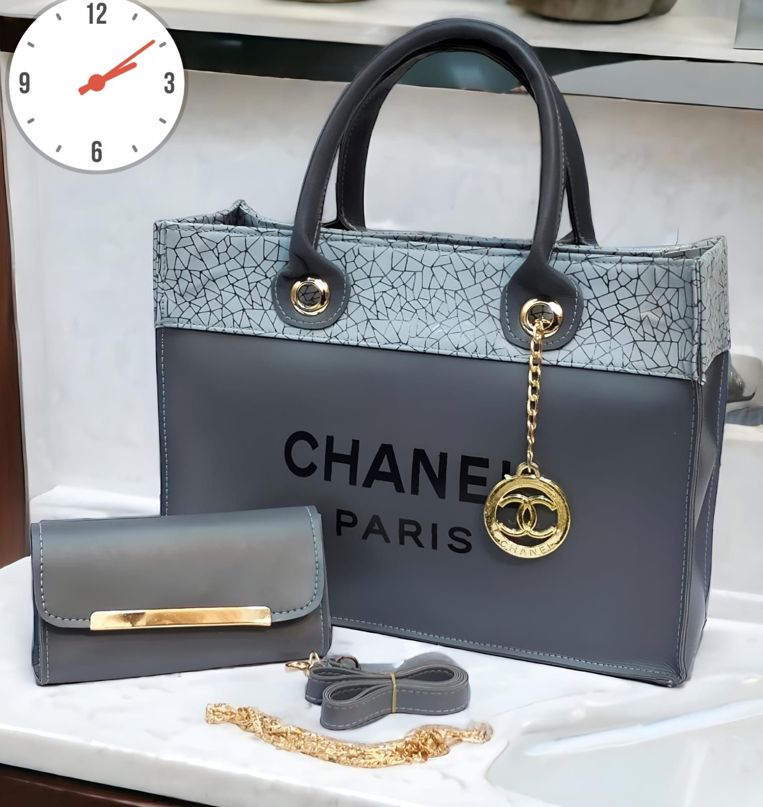 Channel Paris Shoulder Bag For Girls