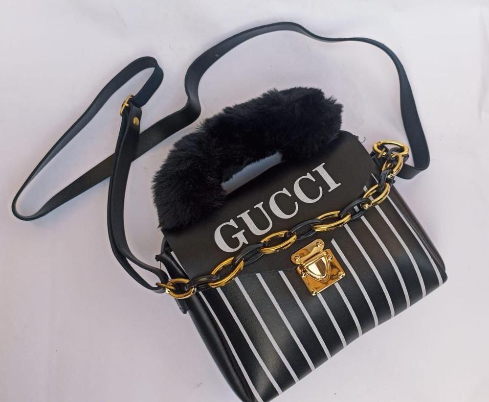 Women's Rexine Printed Top Handle Shoulder Bag